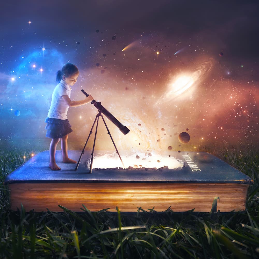 The Word of God opens a universe of truth